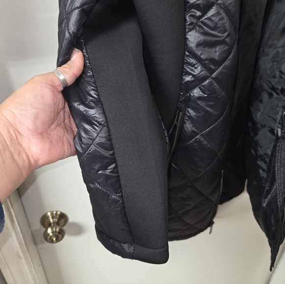 NEW Black Quilted Jacket - Picture 4 of 6